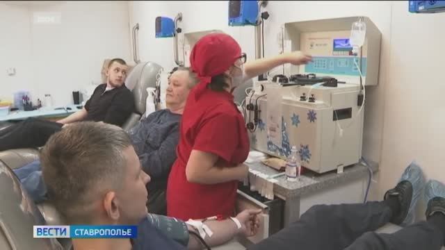 Делить кровь с нуждающимся. В Лермонтове чествуют почетных доноров