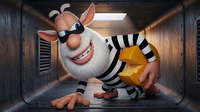 Буба Большой побег Весёлые мультики для детей