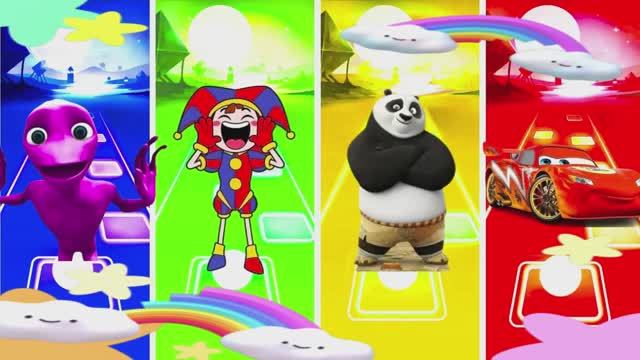 ИНОПЛАНЕТЯНИН и ПОМНИ против КУНГ-ФУ ПАНДЫ 🆚 Молния МАКВИН мультик битва