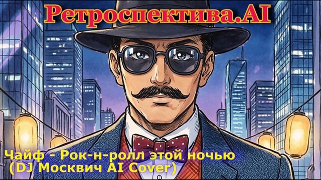 Ретроспектива AI. Чайф - Рок-н-ролл этой ночью (DJ Москвич AI Cover)