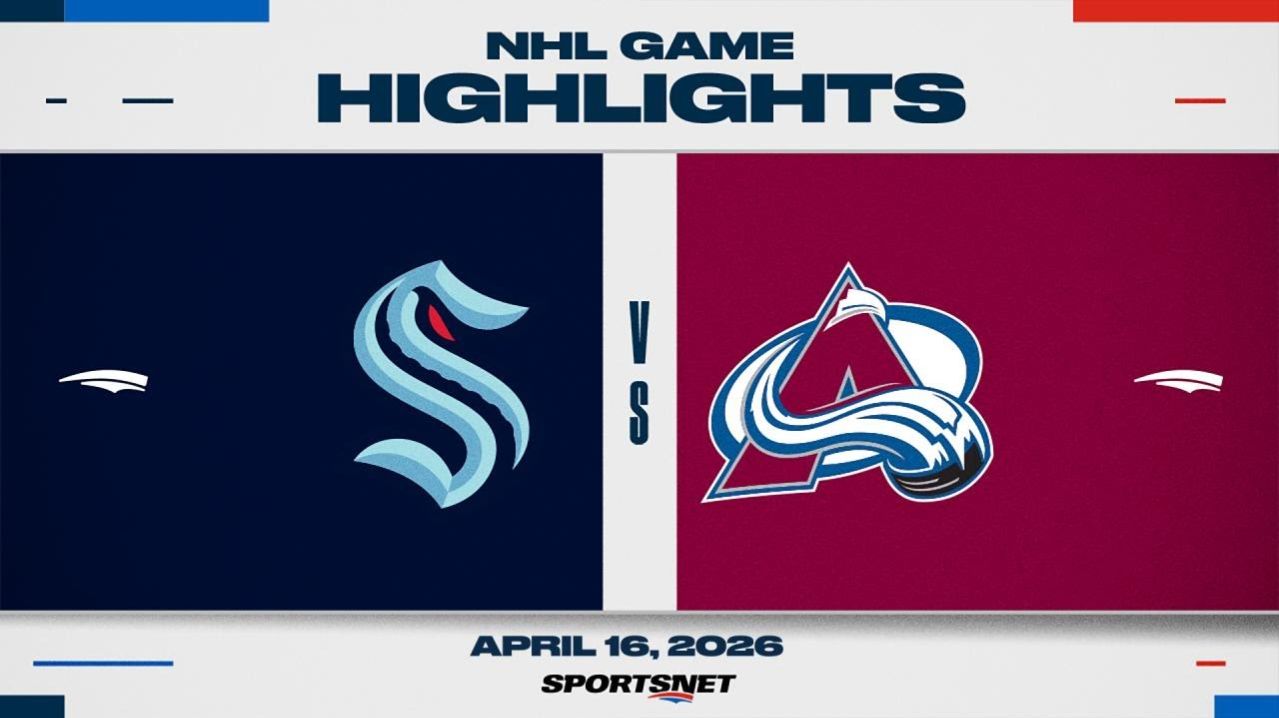 NHL Highlights ｜ Kraken Vs. Avalanche - April 16, 2026