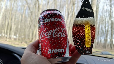 Аромат Coka cola от Areon. Запах газировки в тачке.