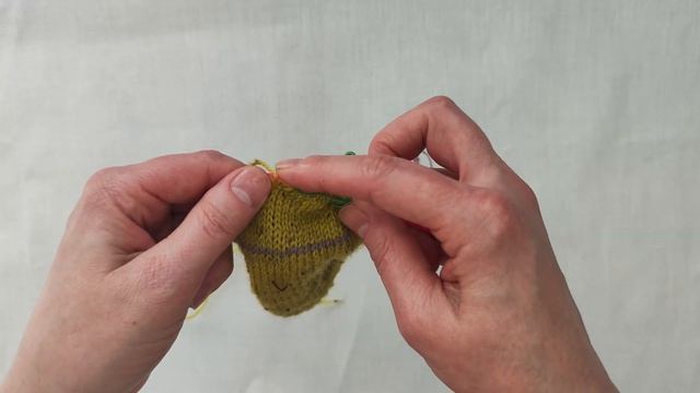 Вяжем Пятку Помидорка. Мастер класс по вязанию носков.