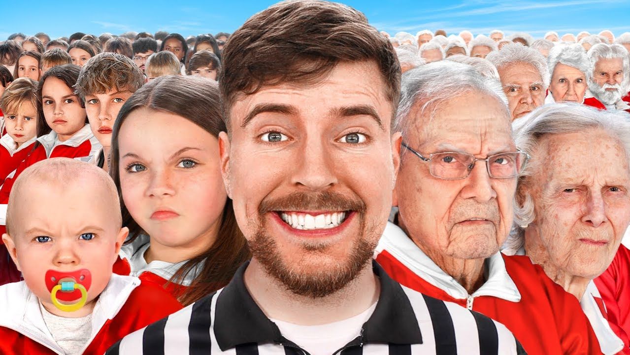 ЛЮДИ ОТ 1 ДО 100 ЛЕТ СРАЖАЮТСЯ ЗА $500,000 MRBEAST МИСТЕРБИСТ НА РУССКОМ мистер бист