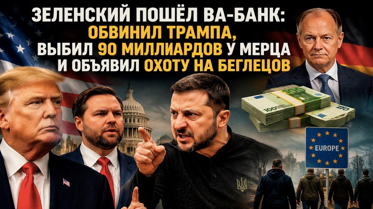 Мерц ужаснулся – такой наглости он не видал! США вынесли приговор Киеву – Нэньку «списали»!