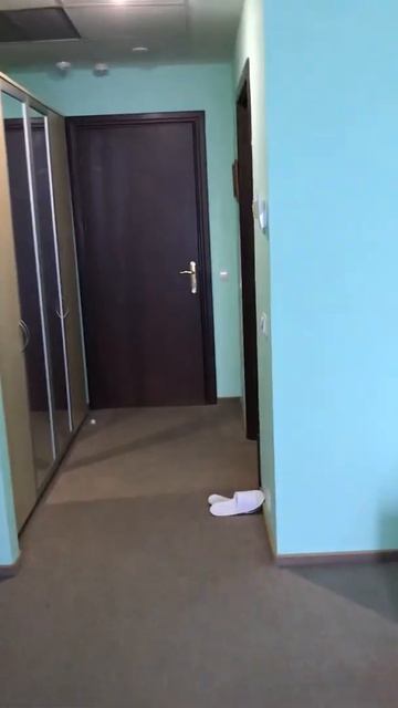 Отель Аквапарк г . Алушта Крым / Обзор  нашего 3 х местного  номера стандарт