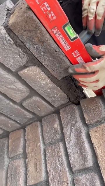 Мангальный комплекс из кирпича Богандинского завода Крюйс White + Баур Премиум