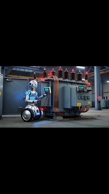 Робот миссия у трансформатора Https://техотчет.рф