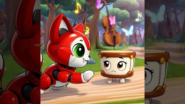 Мурбот в мире музыки. 😱 Смотри, что произошло!