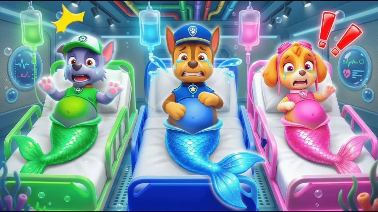 ЧТО У НИХ ВНУТРИ? 😱 Чейз, Скай и Рокки плачут!