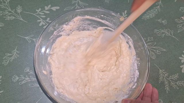 Творожные вафли с бананом.