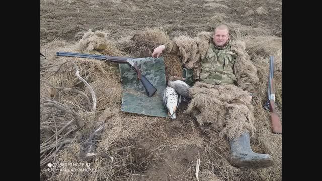 ОХОТА НА ГУСЯ, ТАКОГО Я ЕЩЕ НЕ ВИДЕЛ