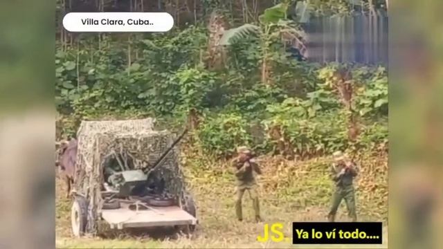 На Кубе после угроз Трампа провели военные учения.

В учениях принимали участие военные волы, которы