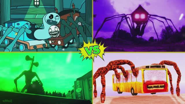 СИРЕНОГОЛОВЫЙ И ЧУХ-ЧУХ ЧАРЛЬЗ 🆚 ВЕСЕЛЫЙ МУЛЬТИК БИТВА МОНСТРОВ №250