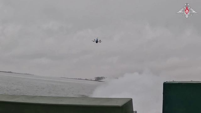 Боевая работа экипажей речных катеров группировки войск «Днепр»