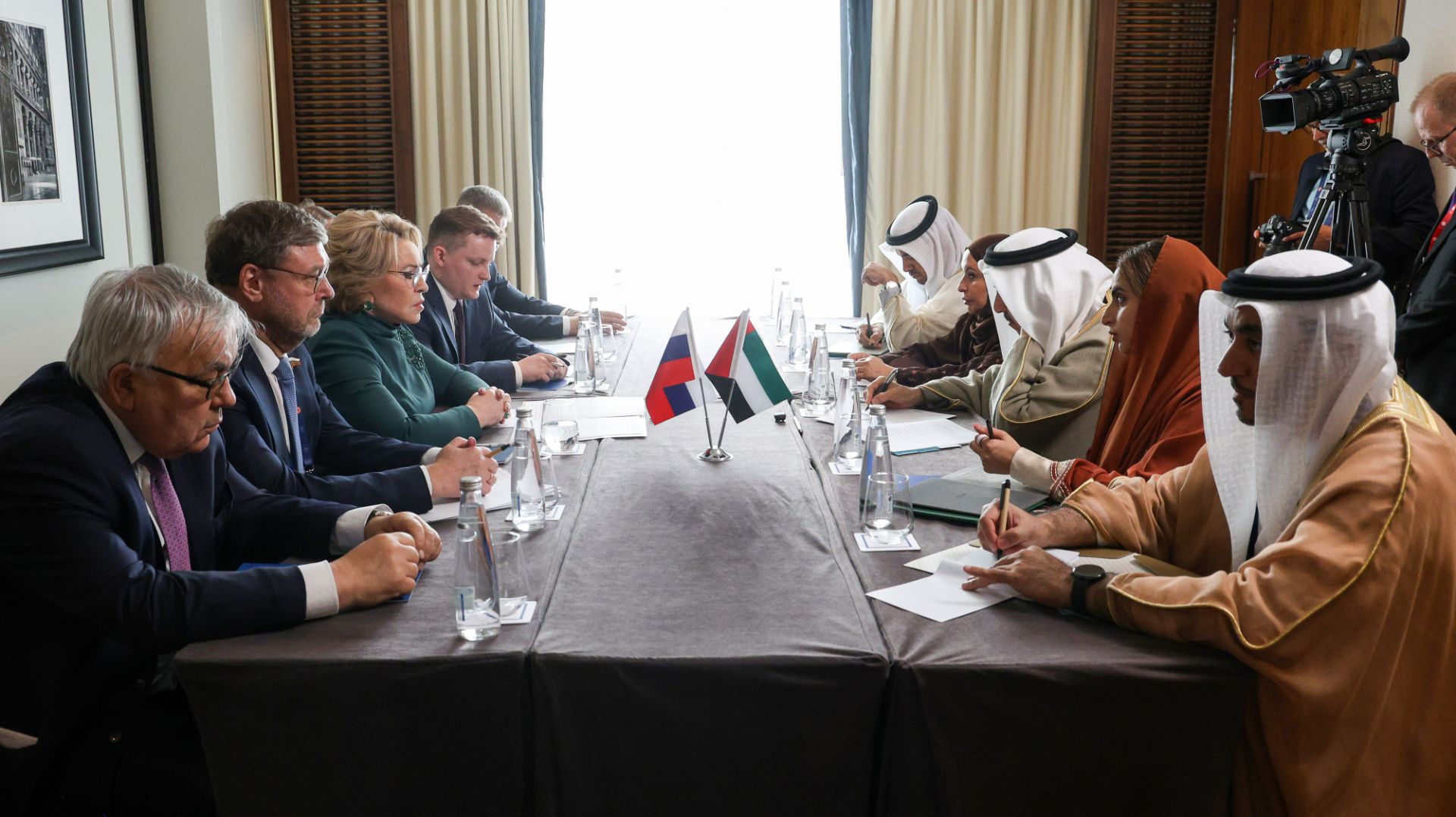 Встреча Председателя Совета Федерации с Председателем Федерального национального совета ОАЭ