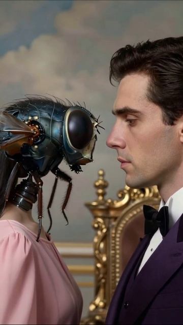 Будущее любви: человек и кибернасекомое #фантастика #роботы #искусственныйинтеллект