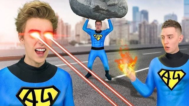 Стали СУПЕРГЕРОЯМИ на 24 Часа ! Влад а4 Бумага а4 А 4 Влад Бумага А4 Видео Влада