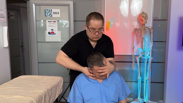 Тестирование мышц шеи