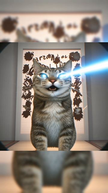 Теперь сама нейросеть про меня.Слушайте кота он правильно говорит