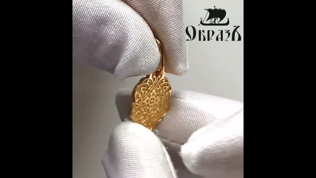 Святые Пётр и Февронья серебро 925 проба (арт. 02.125)