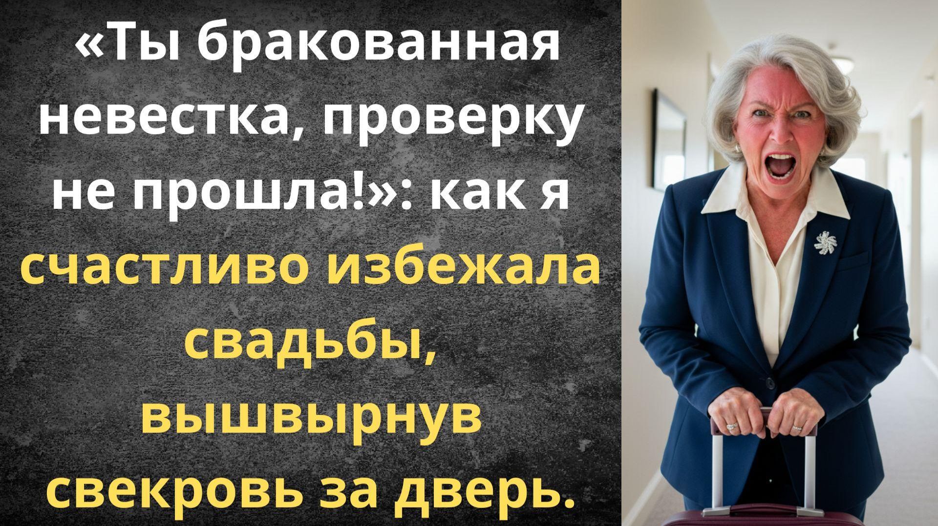 Как я провалила проверку свекрови | Истории из жизни