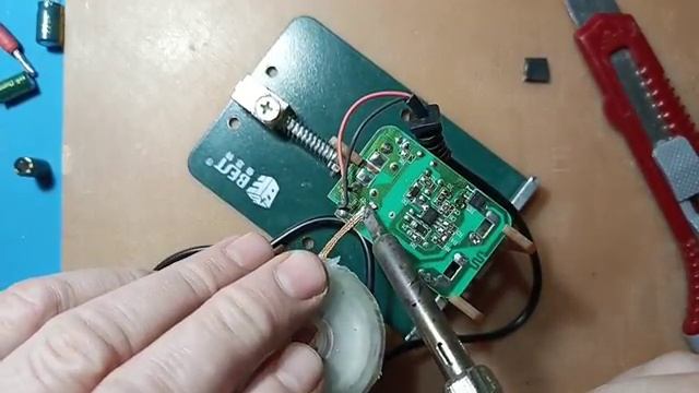 24. Ремонт импульсного блока питания 5В и 2А Просто и понятно W. Carpenter 1854  19-08