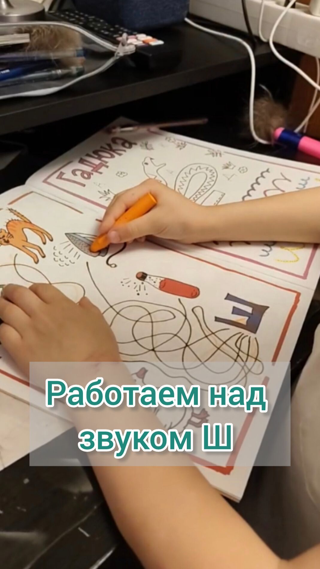 Работаем над звуком Ш. Логопед.