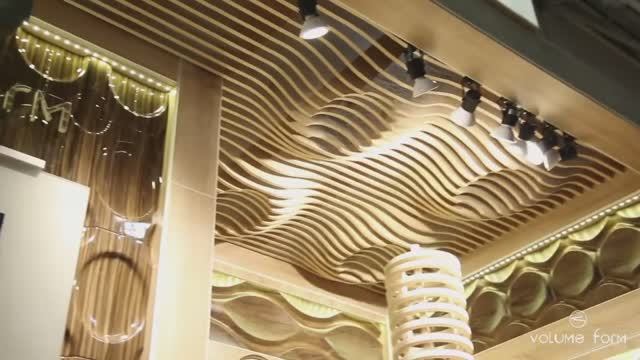 3Д панели и 2Д панели для декора стен (MosBuild 2017)