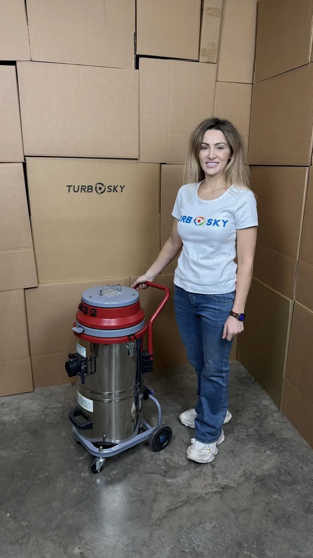Пылесос промышленный TURBOSKY IV-20