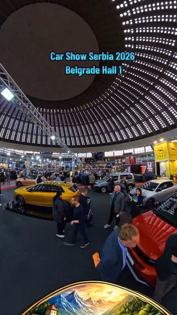 Car Show Serbia 2026 Belgrade Hall 1