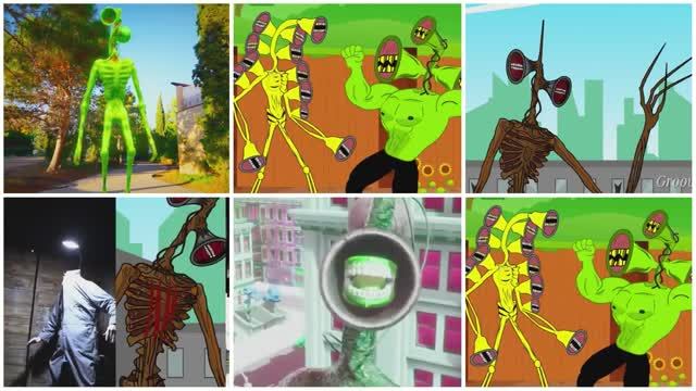 СИРЕНОГОЛОВЫЙ И ЕГО ДРУЗЬЯ МЕГАМИКС 🕺 КРУТОЙ МУЛЬТИК ТАНЦЕВАЛЬНЫЙ БАТТЛ