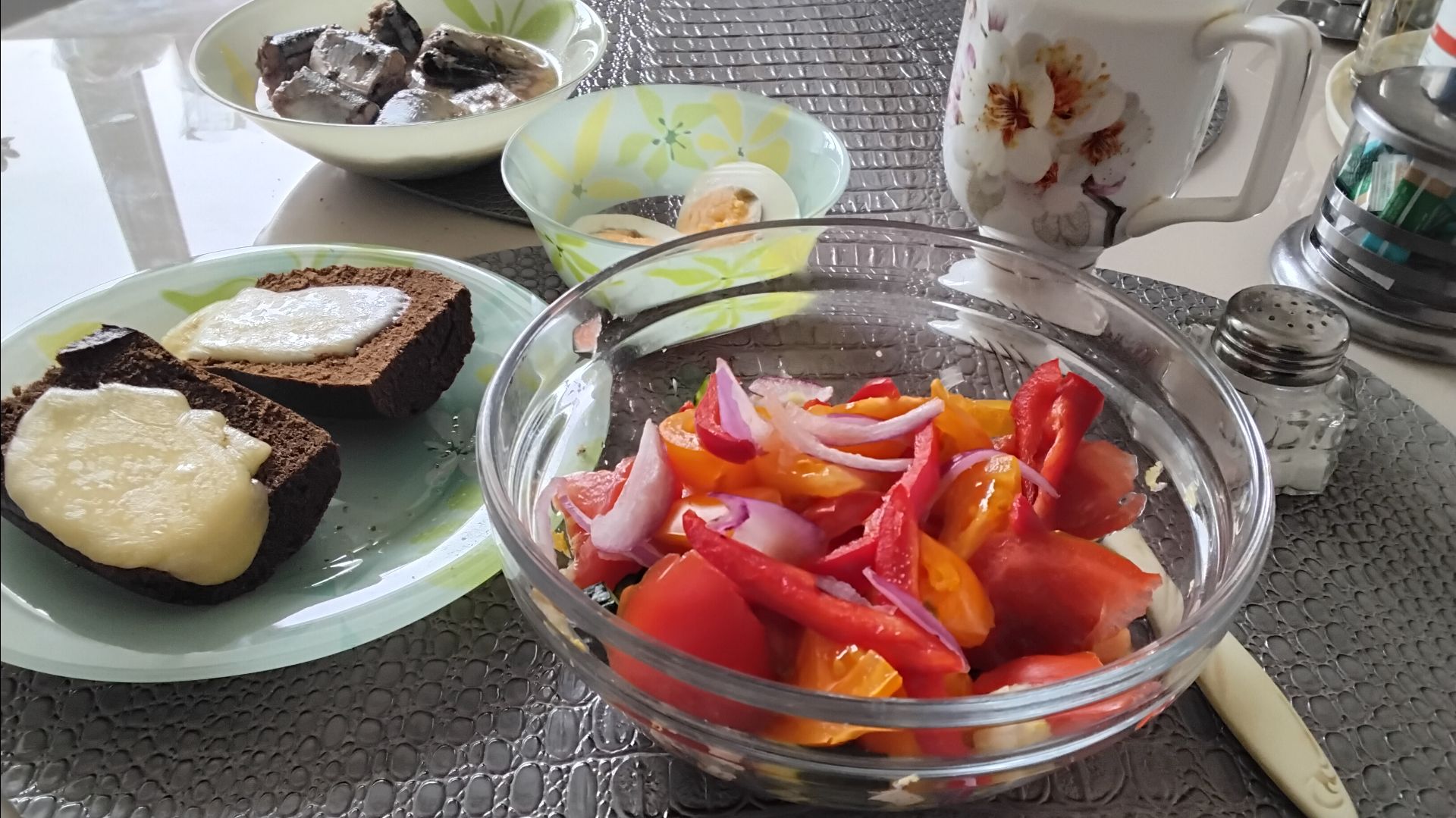 Мой завтрак диабетика. Пятница.