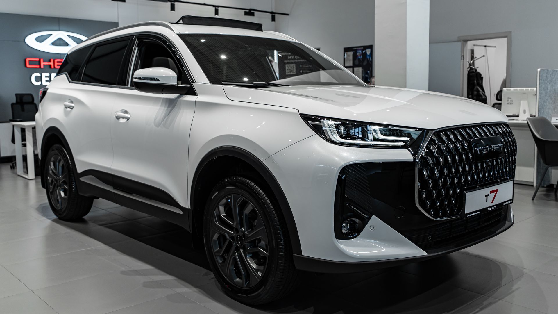 TENET T7 Прайм Передний привод Искрящийся белый