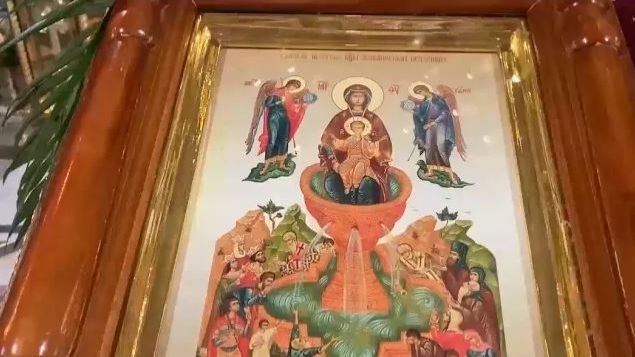 Малое освящение воды в честь иконы Живоносный Источник