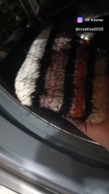 Стирка вязаных сумок