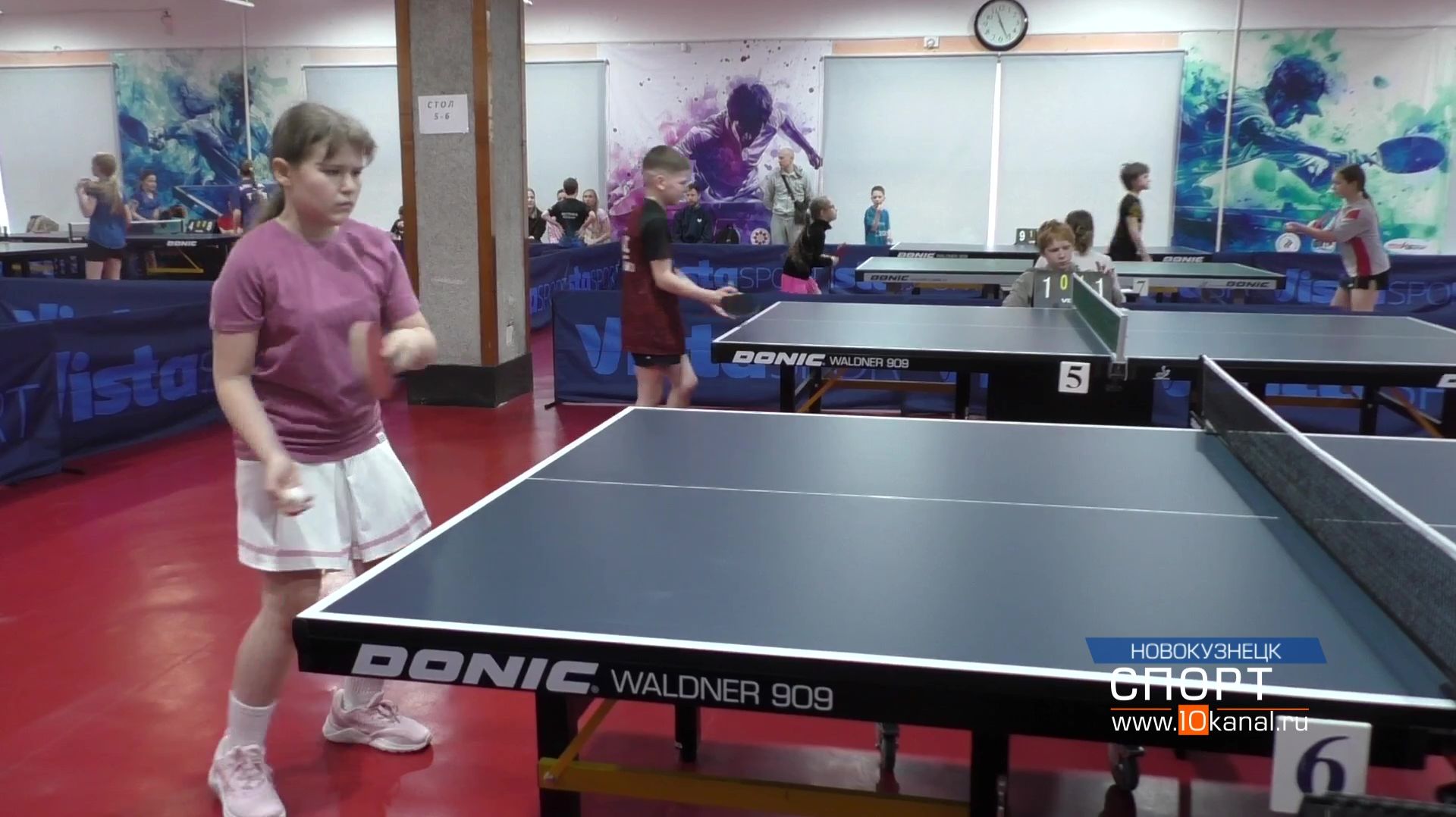 «Свежий ветер» в настольном теннисе