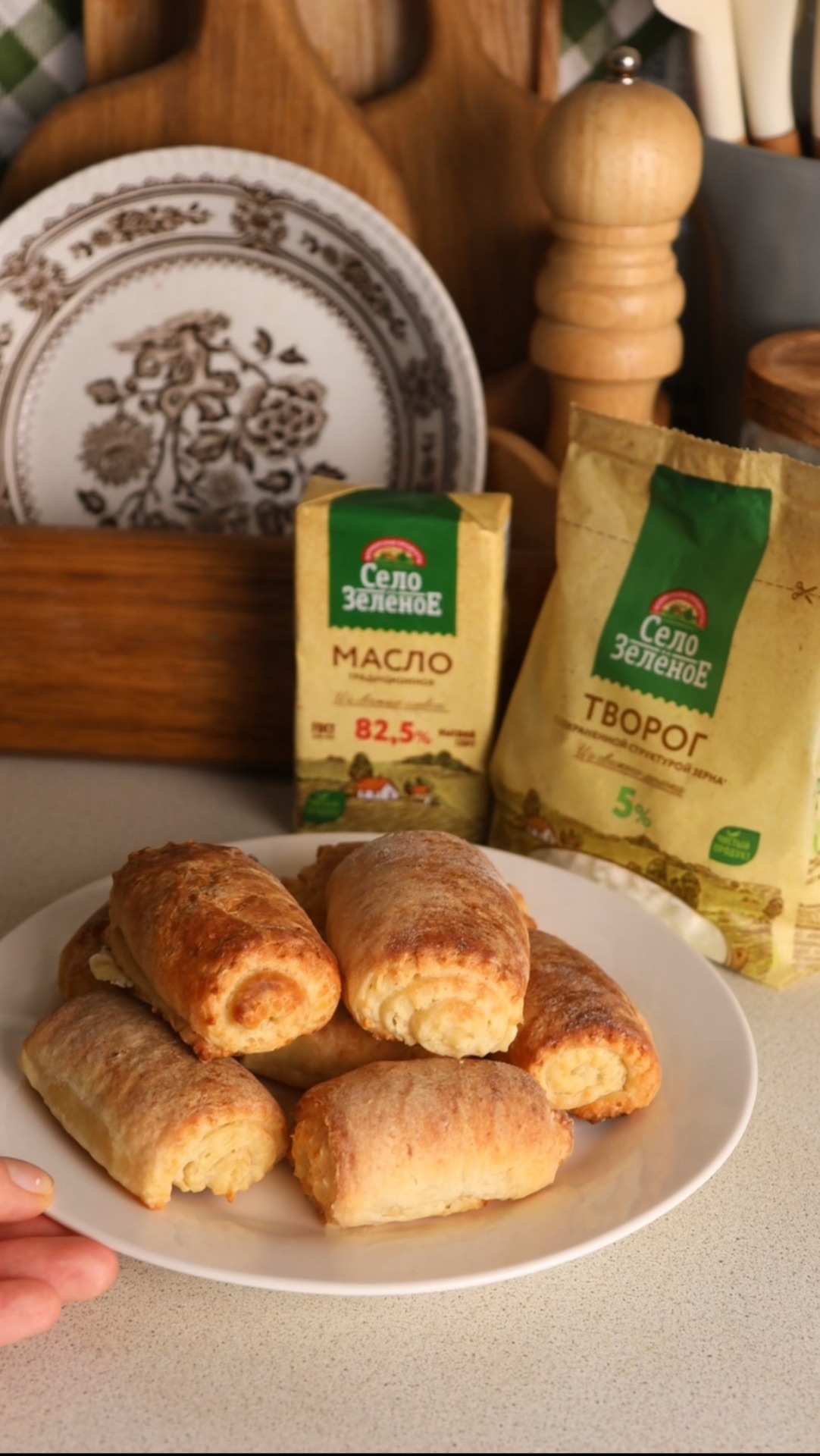 «Село Зелёное»: Творожное печенье