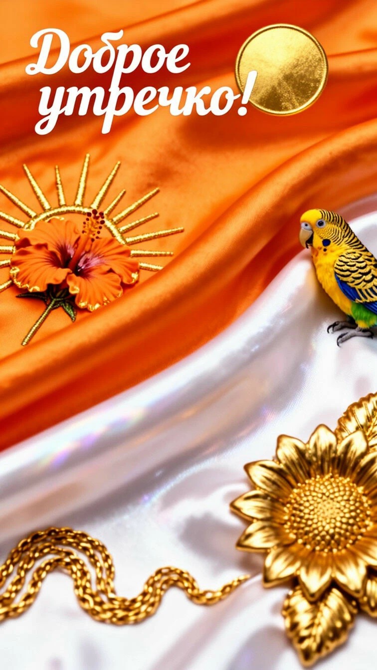 ДОБРОЕ УТРЕЧКО! СОЛНЫШКО ВСТАЛО!