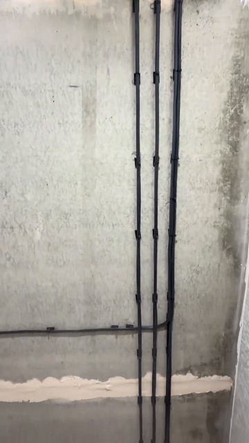 ✅Выполнили черновой электромонтаж в двухкомнатной квартире