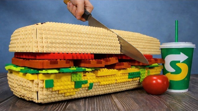 БОЛЬШОЙ СЭНДВИЧ LEGO SUBWAY: самое масштабное в мире соревнование длиной в фут