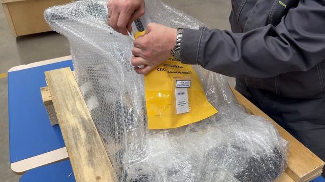 Видеоинструкция по распаковке  