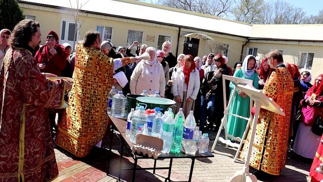 Водосвятный молебен в Казанском Кафедральном Соборе 17.04.2026г.