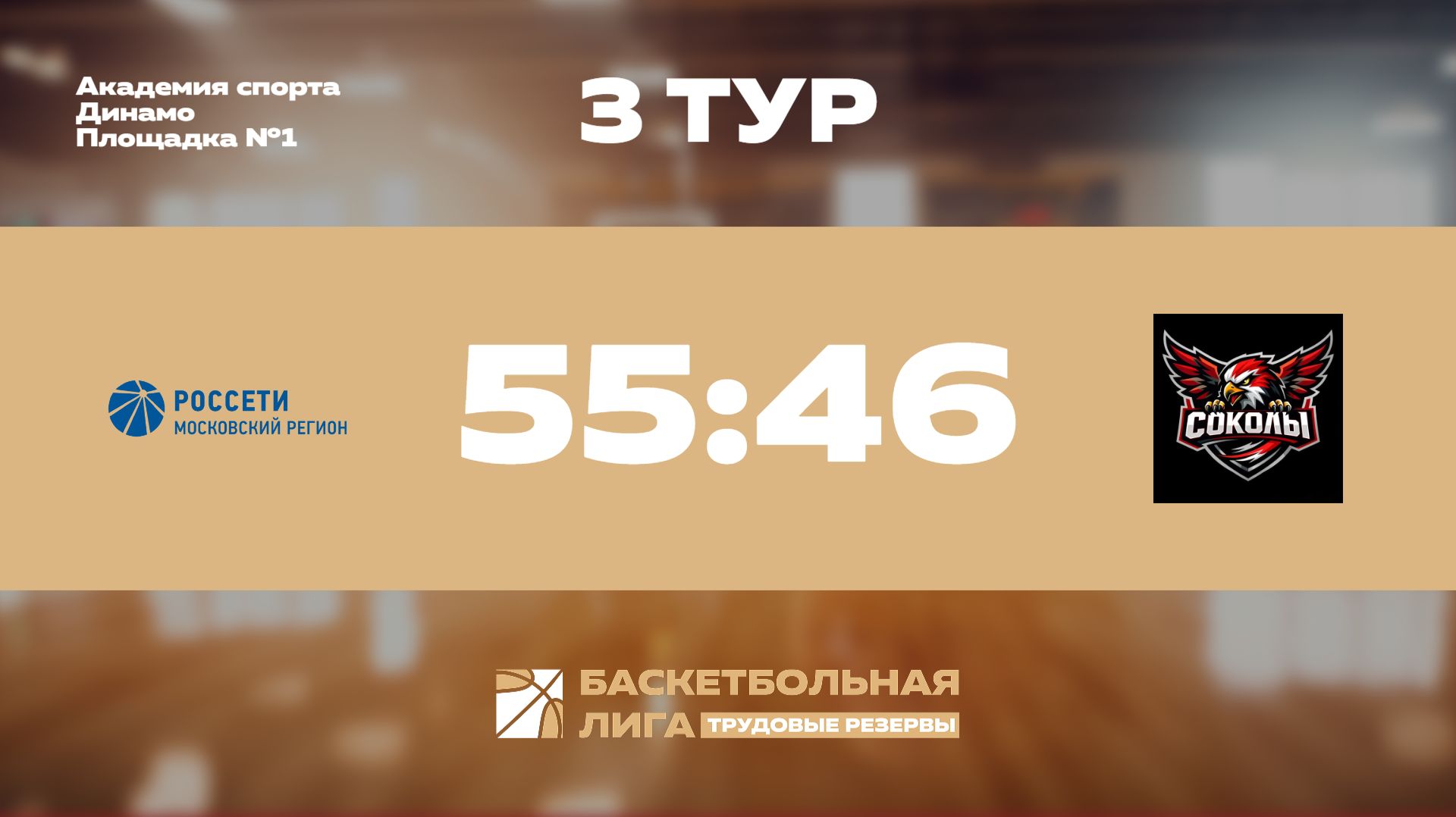 Обзор | 3 тур | МКС - БК Соколы