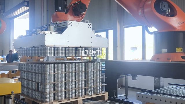 Роботизированный паллетайзер