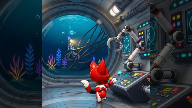 Мурбот — герой! Спас маленького осьминога 💙 Детская история