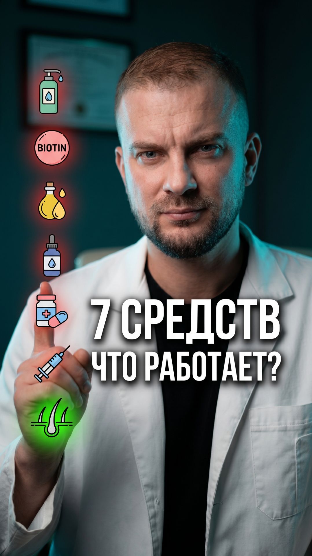 Семь средств от облысения — честный разбор что работает а что нет