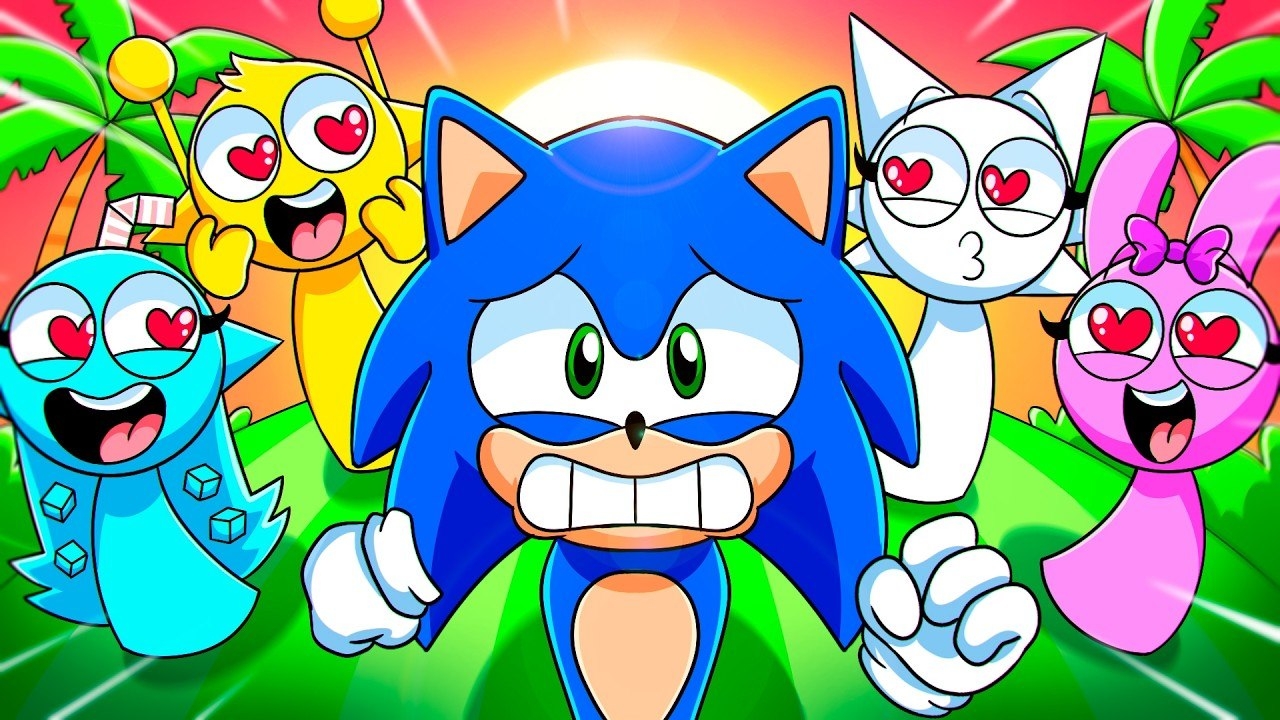 Спрунки превратились в Соника. Гонка хаоса