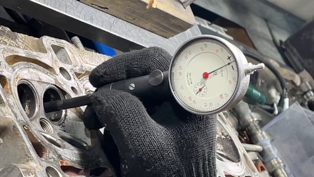 💣Двигатель ВАЗ 21126- 21127 причина снятия ГБЦ загнуло клапана при обрыве ремня ГРМ