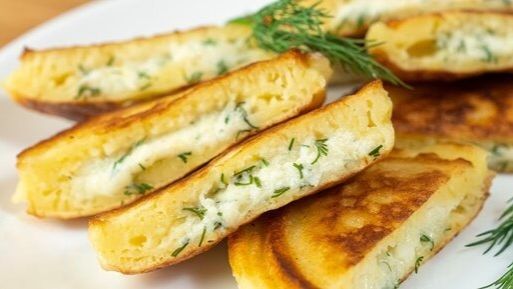 🔥 Оладьи‑хачапури_😍 Сытный завтрак за 30 минут 🍽️